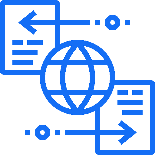 Hosting - Free hosting migrations icon